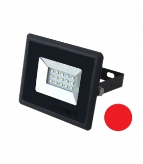 Projektor LED V-TAC 10W Czarny E-Series IP65 VT-4011 Czerwony 850lm
