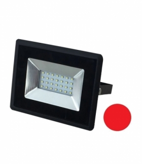 Projektor LED V-TAC 20W Czarny E-Series IP65 VT-4021 Czerwony 1700lm