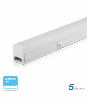 Belka LED V-TAC SAMSUNG CHIP 16W 120cm z włącznikiem VT-125 6400K 1440lm 5 Lat Gwarancji