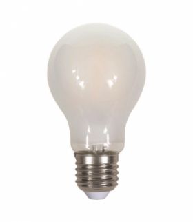 Żarówka LED E27 7W A60 Filament, Klosz: mleczny, Zimna, Barwa:6400K, Trzonek:E27 V-TAC 7183