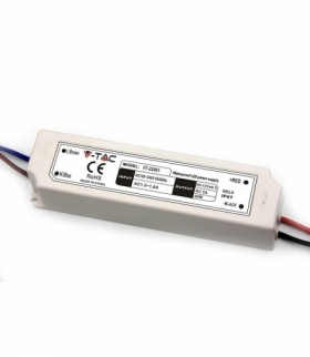 Zasilacz LED V-TAC 60W 12V 5A IP67 Hermetyczny Filtr EMI VT-22061