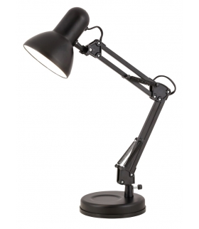 Lampka biurkowa Samson E27 1x60W czarna Rabalux 4212
