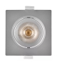Oczko LED kwadratowe 7W ciepła biel, srebrny EMOS ZD3670