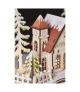 Drewniany kościół, 25x12x15 cm, 2x AA, ciepła biel, IP20, timer DCWW20