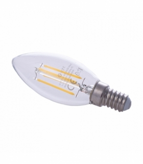 Żarówka Filamentowa LED 4W Świeczka E14 4000K Eko-Light EKZF0964