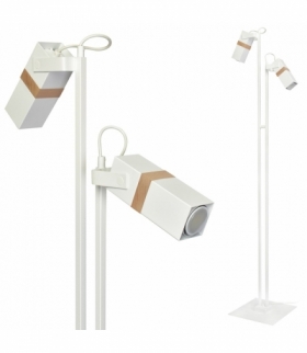 Lampa podłogowa VIDAR WHITE 2xGU10 Eko-Light MLP6106