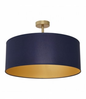 Lampa sufitowa BEN NAVY BLUE/GOLD 3xE27 Eko-Light MLP6457