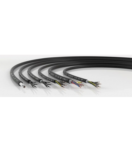 Ekranowany kabel wielożyłowy 2X0,75 do wymagających zastosowań w kolejnictwie ÖLFLEX® TRAIN 345 C 600V