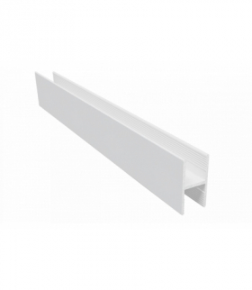 Profil aluminiowy HR-FL 10mm/4mm, 3 m, kolor biały GTV A-HR10FL-300-10
