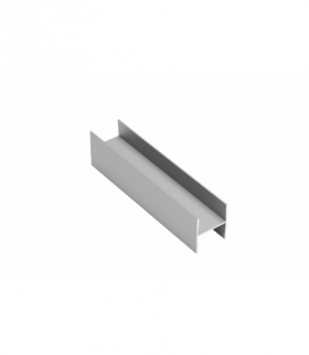 Profil aluminiowy HR 19/4 mm, 3 m, kolor anoda GTV A-HR19-300-05