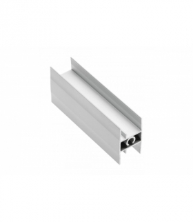 Profil aluminiowy HRS 18/4mm, 1,7 m, kolor aluminium GTV A-HRS18-170-05