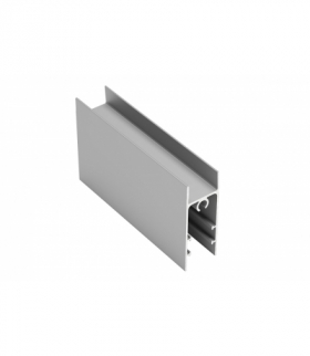 Profil aluminiowy listwa dolna 19 3 m, kolor anoda GTV A-LD19-300-05