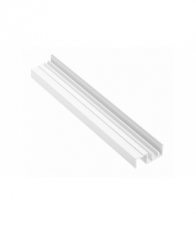 Profil aluminiowy listwa górna FLAT LINE10mm, 3 m, kolor biały GTV A-LG10FL-300-10