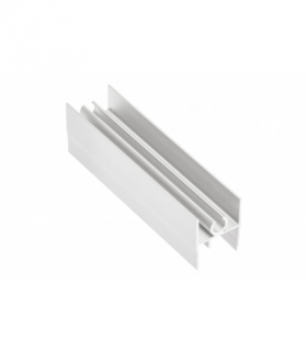 Profil aluminiowy listwa górna 18/4mm, 3 m, kolor biały GTV A-LG18-300-10