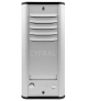 PANEL ANALOGOWY CYFRAL 1-lokatorski COSMO srebrny