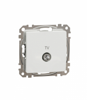 Sedna Design & Elements, Gniazdo TV przelotowe (10dB), białe Schneider SDD111478