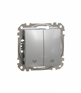 Sedna Design & Elements, Łącznik żaluzjowy, srebrne aluminium Schneider SDD113104