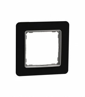 Sedna Design & Elements, Ramka 1-krotna, szkło czarne, efekt szkła Schneider SDD361801
