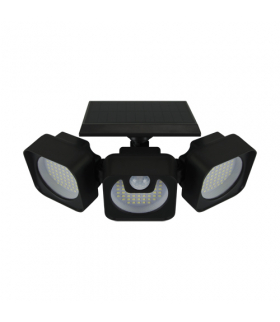 Naświetlacz solarny SMD LED z czujnikiem ruchu SIREN LED 7W CW IDEUS 04052