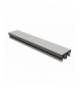 Profil aluminiowy tor dolny ślizgowy do systemu nawierzchniowego Overline, L 4,05 m, mill finish GTV A-SN-TDS-405-00
