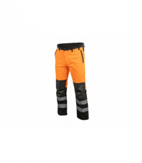 TRAUN spodnie ostrzegawcze softshell pomarańczowe 2XL (56) GTV HT5K338-2XL