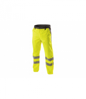 ABENS spodnie ostrzegawcze przeciwdeszczowe żółte 2XL (56) GTV HT5K344-2XL