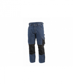 EMS spodnie ochronne jeans niebieskie 3XL (58) GTV HT5K355-3XL
