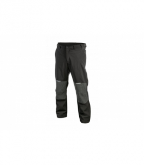ELDE spodnie softshell czarne 2XL (56) GTV HT5K366-2XL