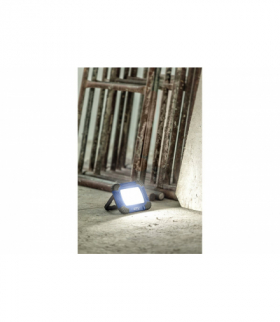 Naświetlacz LED z akumumulatorem ONYX 10W,800lm,USB 5V/1A,RA 80,IP54,120°,6400K,niebieski GTV LD-OXCX10W-64