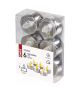 Świeczki tealight srebrne 6x CR2032, vintage, kpl. 6 szt EMOS Lighting DCCV12