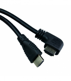 Przewód HDMI kątowy płaski, 1,5 m BMHDMI15B