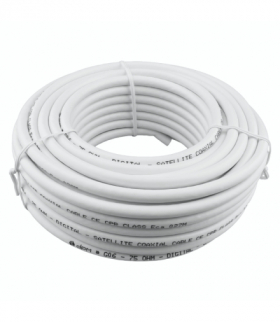 Kabel koncentryczny RG6 1 mm CCS, 15 m RG6-15