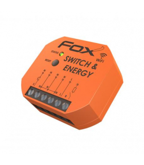 Przekaźnik Wi-Fi do puszki 230 V SWITCH & ENERGY FOX