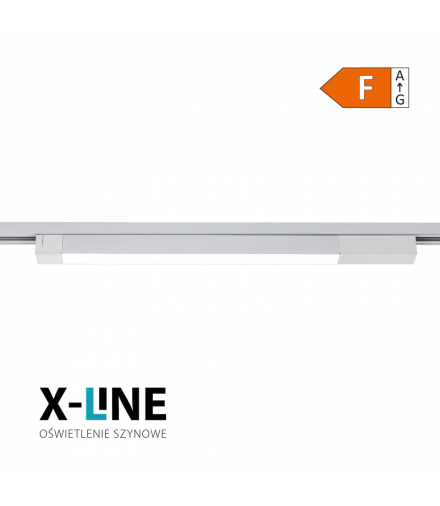 Lampa szynowa LED liniowa, 30 W, 3150 lm, 4000 K, biała, X-LINE STF3-30W-W
