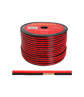 Kabel głośnikowy LEXTON 2x2.50 CCA czarno/czerwony LXK620