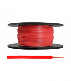 Przewód LgY/H05V-K 1x0.75, czerwony, 100m LXLGY11
