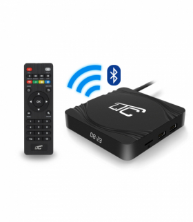 Smart TV BOX LTC, Android, 4K UHD + Bluetooth. LXBOX012