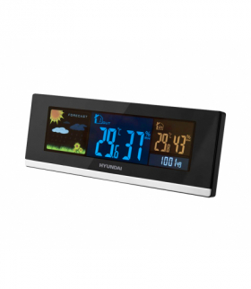 Stacja pogodowa HYUNDAI WS2468 kolor LCD,temperatura,data,czas,budzik,prognoza LXWS2468