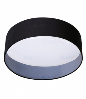 Plafoniera LED RIFA LED czarny / biały Kanlux 36463