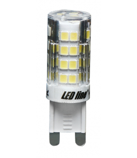 Żarówka LED G9 4W 6000K 350lm 220-240V LEDline 245541