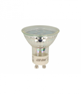 Żarówka LED GU10 1W 20lm 220-260V zielona LEDline 242298
