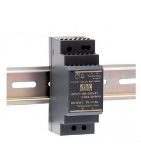 Zasilacz HDR-30-24 1,5A 30W 24V na szynę DIN Mean Well HDR-30-24
