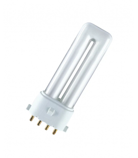 Świetlówka jednotrzonkowa CFLni, 1 rurka, trzonek 4-pinowy, wersja krótka DULUX S/E 11W 840 barwa neutralna 900lm OSRAM