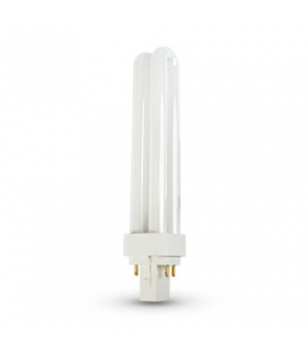 Świetlówka kompaktowa PLC, 4PIN, 13W, 4PIN, barwa światła neutralna biała Brilum SK-PLC440-13