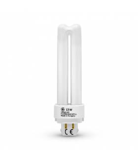 Świetlówka kompaktowa BIAX D/E, 4PIN, 13W, barwa światła ciepła biała Brilum GN-30038D-13