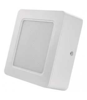 Panel LED natynkowy RUBIC 2w1, kwadrat, biały, 9W, naturalna biel EMOS ZM6432