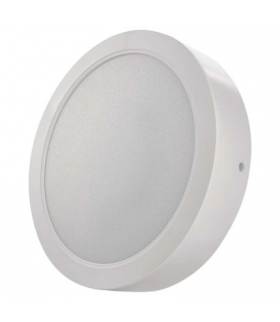 Panel LED natynkowy RUBIC 2w1, okrągły, biały, 24W, naturalna biel EMOS ZM5452