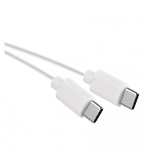Kabel USB 2.0, wtyk C - C, szybkie ładowanie, transmisja danych, 1 m, biały EMOS SM7027W