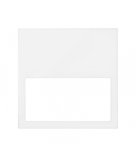 Ramka minimal 1-krotna biały mat Simon100 10001610-230