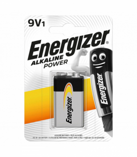Bateria Alkaline Power 9V 6LR61, 1 szt. Energizer 410645